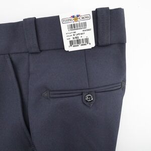 NEW Flying Cross Uniform Pants Navy LAPD Command Style Mens 36x34 Flaw